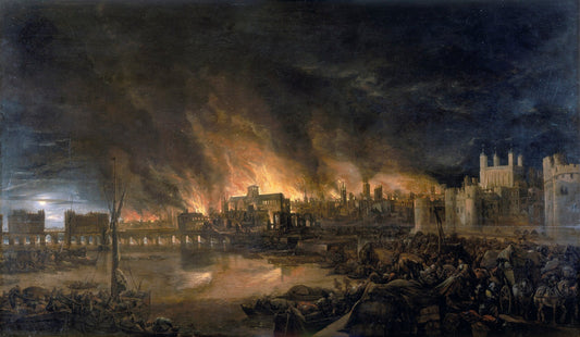 London: Der große Brand 1666 und seine Auswirkung auf die Stadtentwicklung