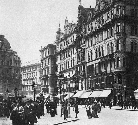 Verschwundene Architektur Wiens: Die großen Warenhäuser um 1900 (Neumann, Rothberger, Gerngross u. a.)
