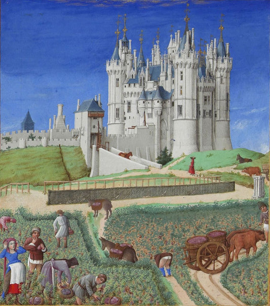 Monatsdarstellungen, Stundengebete und Heiligenviten – Les Très Riches Heures, das Stundenbuch des Herzogs von Berry